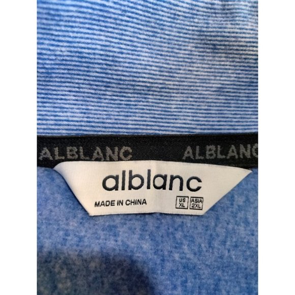 Alblanc blue Pullover with snaps and thumb holes‎ - Picture 4 of 9